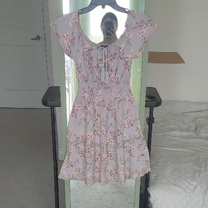 Streetwear Society Pink Floral Dress